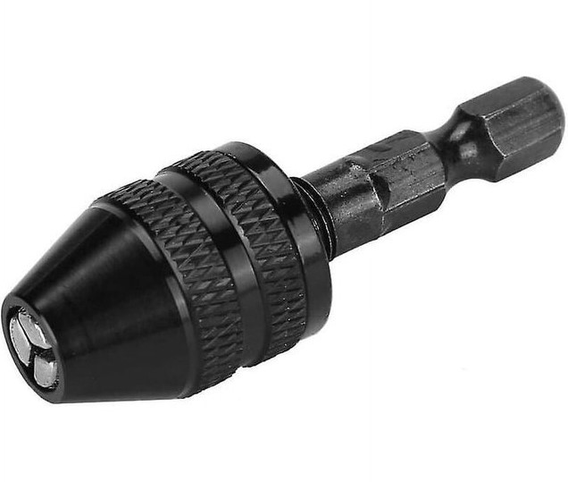 Mini Drill Chuck 0.3-3mm – Ultra-Precision Micro Drill Chuck 0.3mm Minimum Capacity | Keyless 3/32" Shank, Super Fine Bits | UAE PCB Drilling Miniature Machining Specialist Tool 